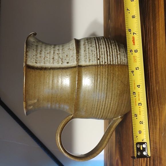 Studio Pottery Earthenware Jug Pitcher Vintage - Picture 7 of 9